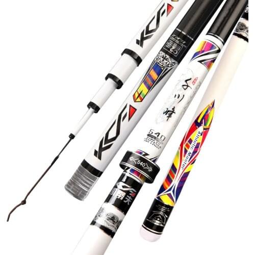 New arrived High Carbon Fishing Rod 28 Tune Taiwan Fishing Rod 3.6-7.2 M Light and Hard Fishing Rod long section design