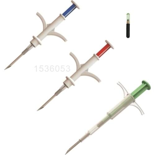 60PCS 1.4*8mm Animal Microchip RFID transponder Iso11784 Fdx-b 134.2khz LF cat dog tags pet syringe for cat vet shelter usage