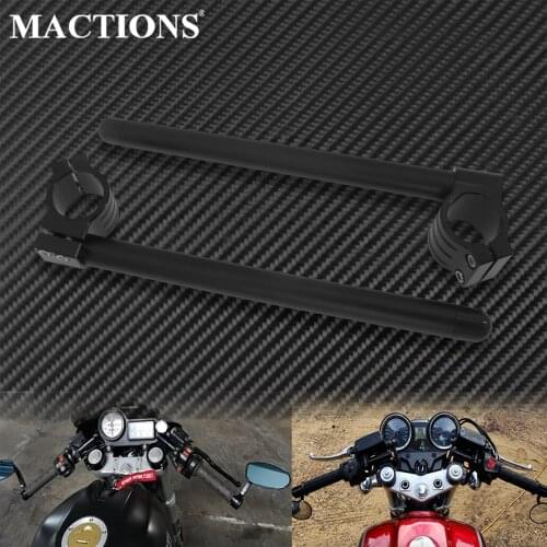Motorcycle Handlebar Racing Adjustable 31/32/33/35/36/37/39/41/45/48/50/51mm Clip On Ons Fork Handlebars Handle Bar Cafe Racer
