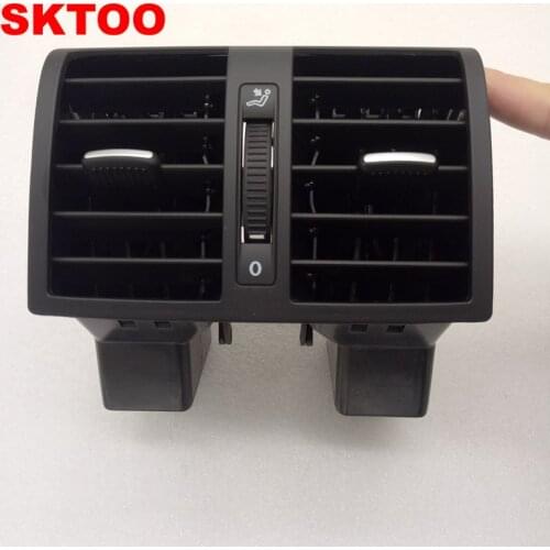 SKTOO Fit for Volkswagen VW Touran rear outlet rear seat armrest intermediate air vents After the air conditioning vent