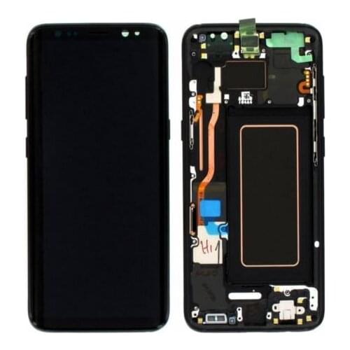 AAA Quality 100% Work Original LCD with Frame For SAMSUNG S8 Display G950F G950U G950W8 Touch Screen Digitizer Assembly Replace