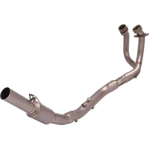 Escape Motorcycle Exhaust Middle Connect Pipe Mid Link Tube Stainless Steel Exaust System For HONDA CRF1000 2016-2019