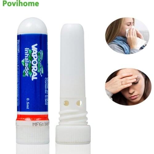 2pcs 100% Original Thailand Nasal Essential Oils Rhinitis And Nasal Congestion Treatment Nose Cold Cool Mint Herbal Ointment