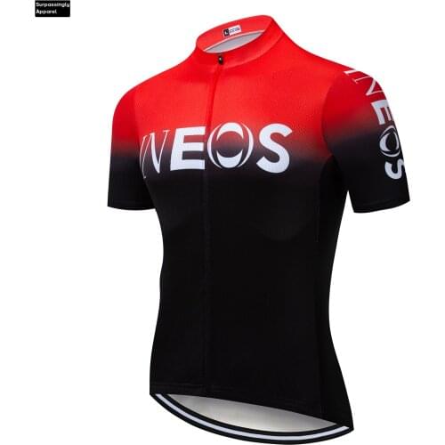 2019 6XL INEOS Red Cycling Team Clothing Bike Jersey Mens Bicycle Shirts Short Seeves Pro Cycling Jerseys Bike Top Maillot