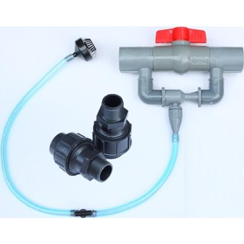 50mm(1 1/2") Venturi Fertilization Suits Drip Irrigation Equipment Packages Orchard Crop Fertilizer and Water Integration Kits