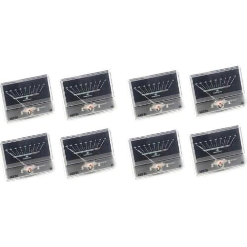 8pcs TN90 Denon VU Meter DB Level Header Audio Power Amplifier Chassis Backlight
