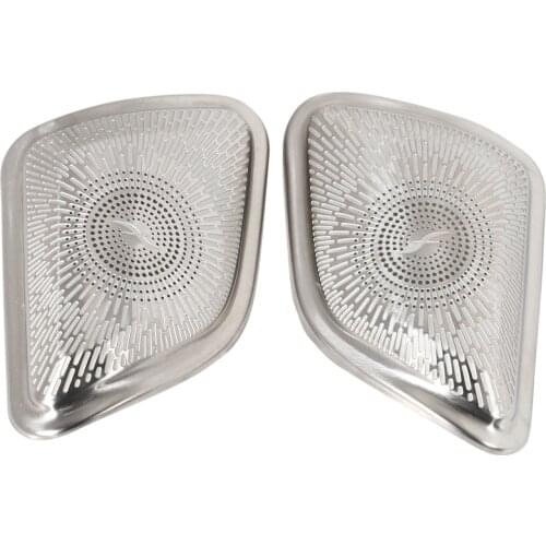 Car Aluminum Alloy Speaker Tweeters Cover Trim Accessories for Mercedes-Benz GLE GLS Class W167 X167 2020