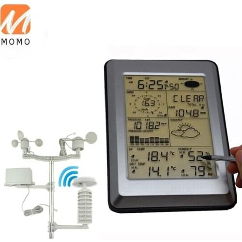 BGT-WS1901Transmit Distance 100M 433Mhz Wireless Automatic Weather Station for home or Agriculture with software