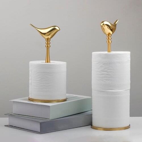 Napkin Holder Brass Marble Desktop Tissue Storage Boxes Toilet Paper Holde Housewear Furnishings Parts Storages Supplies