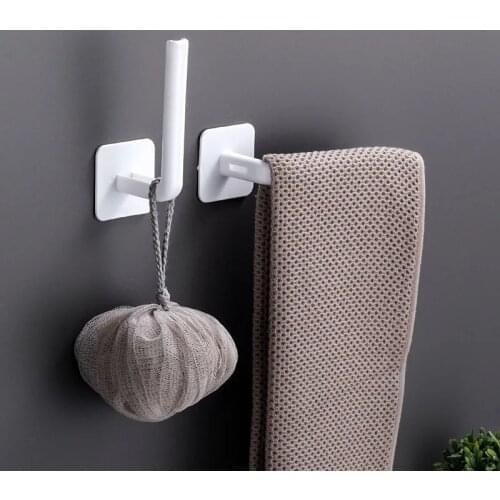 2PCS Toilet Paper Holder Hole-Free Paper Holder Tissue Rack Wall-Mounted Shelf Kitchen Bathroom Roll Paper Storage Organizing
