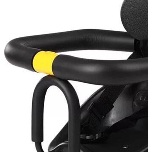 Baby Seat Safety Child Bicycle Seat Bike Front Kids Saddle with Foot Pedals Support Back Rest for MTB Road Bike Folding Bicycle
