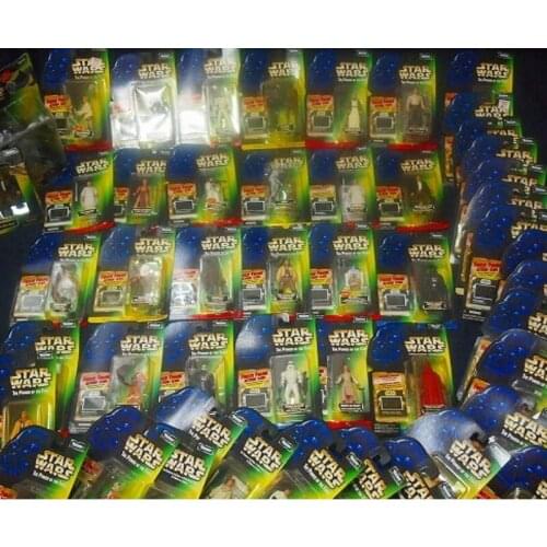 Hasbro Star Wars POWER OF THE FORCE 3.75" C-3PO Chewbacca Luke EV-9D9 Han Solo Dolls Toy Action Figure Model Collection Gift