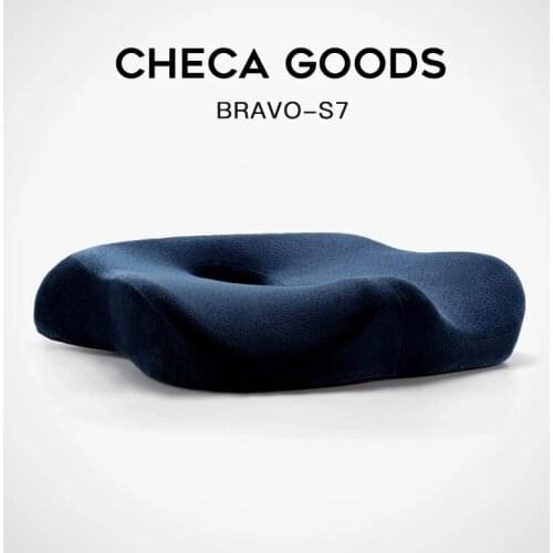 Premium Comfort Seat Cushion - Non-Slip Orthopedic 100% Memory Foam Coccyx Cushion for Office Chair Car Seat