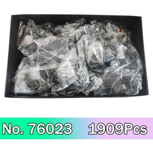 Building Blocks Famous Movie Super Hero The Tumbler Car Model 76023 1909Pcs Bricks Toys For Kids Gifts