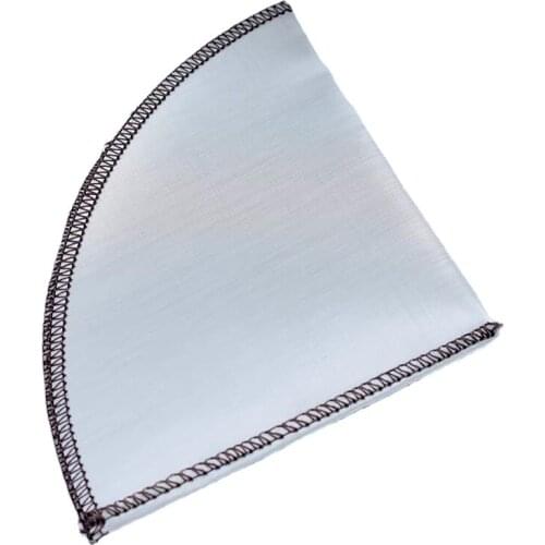 1PC Reusable Pour Over Coffee Filter Mesh Paperless Coffee Filter Stainless Steel Cone Filter 1 to 4 Cup Coffee Dripper Filters