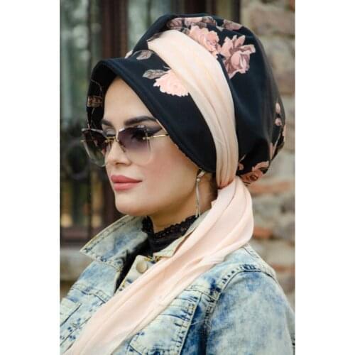 Fashion Modal Cotton Jersey Hijab Scarf Long Muslim Shawl Solid Soft Turban Tie for Head Wraps Women African Headband