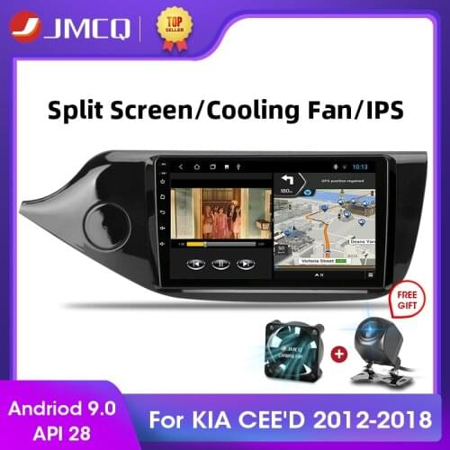 JMCQ Android 9.0 T3L PLUS For KIA Cee'd CEED JD 2012-2018 Car Radio Multimidia Video Player Navigation GPS 2G+32G DSP 2din 2 din