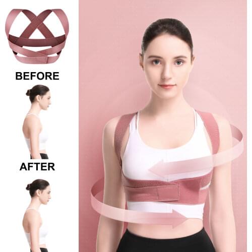 Body-shape Belt Posture Corrector Brace Adult Adjustable Shoulder Upper Back Pain Support Intimate Comfortable Invisible