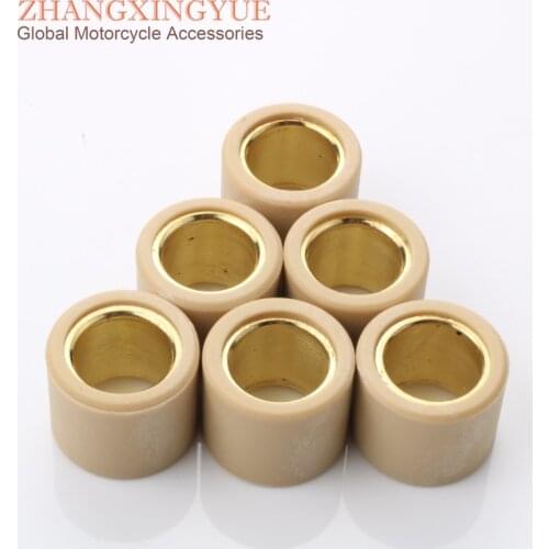 6pc high quality Variator Roller Weights 13gram 21x17mm for Gilera Runner VX/VXR 200 Oregon Nexus 250 300