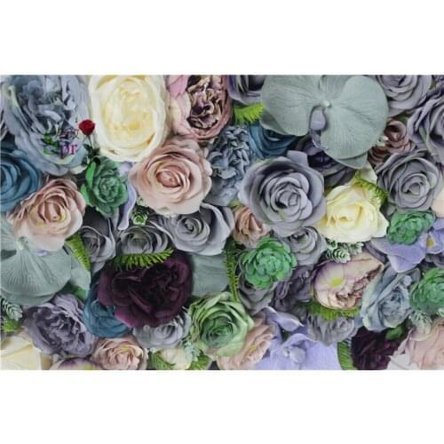 SPR 3D High quality 10pcs/lot wedding flower wall wedding occasion backdrop decorative artificial flower table centerpiece