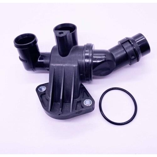 Coolant Thermostat & Housing 06F121111F 11654024036 06D121111G For Audi A4 A4 Quattro 2.0L 2005 2006 2007 2008 2009