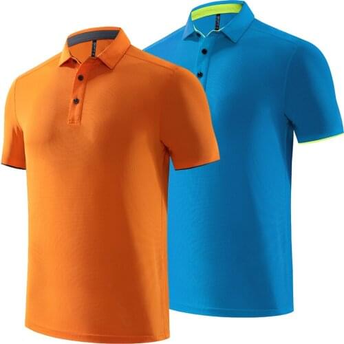 Spring and Summer Golf Sports Clothing Mens Short Sleeve Breathable Golf Wear S-6XL Casual Sports Lapel Golf Shirt Female Golf