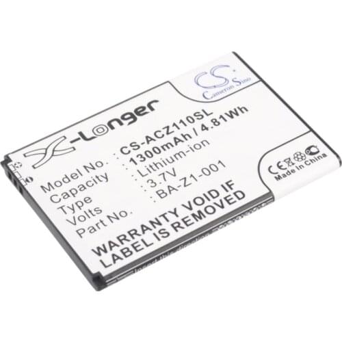Cameron Sino 1300mah battery for ACER Liquid Z110 Dou Z120 Z2 Dual BA-Z1-001 BA-Z1-003