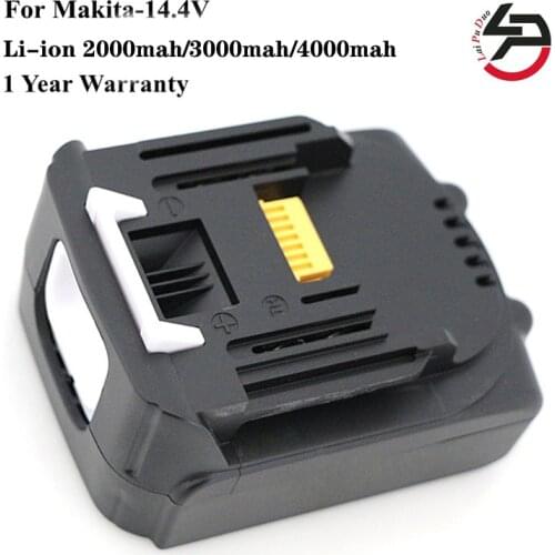 Power Tool Battery For Makita 14.4v 2/3/4Ah BL1430 BL1415 BTD132Z,BTS130Z,BFR540RFE,BFS450RFE,BCL140Z,BHR162Z,Tool batteries