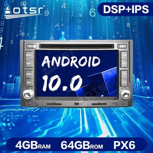 Car Radio GPS Navigation For HYUNDAI H1 2007-2015 Car Multimedia Stereo DVD Player Android 10.0 64G Headunit Screen Audio Video