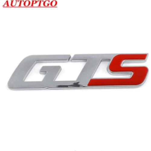 Car Rear Trunk 3D Letter GTS Badge Logo Emblem Nameplate Decal Sticker For Maserati Ghibli Quattroporte Levante