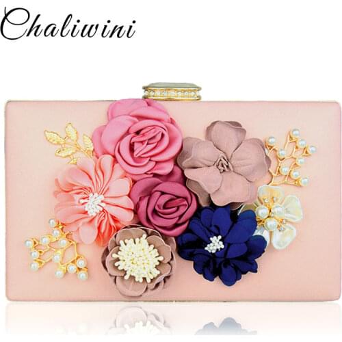 Chaliwini Women's Pink Clutches