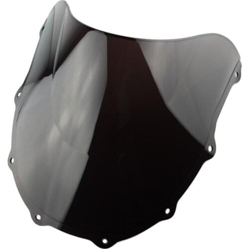 Iridium Windscreen Screen Protector Wind Deflectors Shield Double Bubble Motorbike Windshield For Kawasaki Ninja ZX-7R 1996-2003