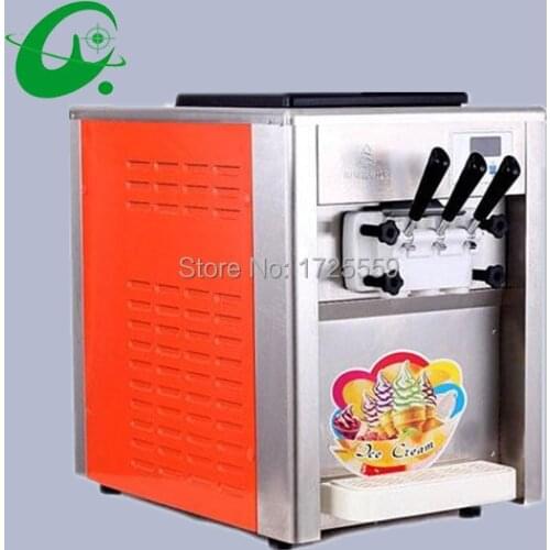 Commercial Soft Ice Cream Machine, 18L/H BQL-818T Of Ice Cream Maker For Sale