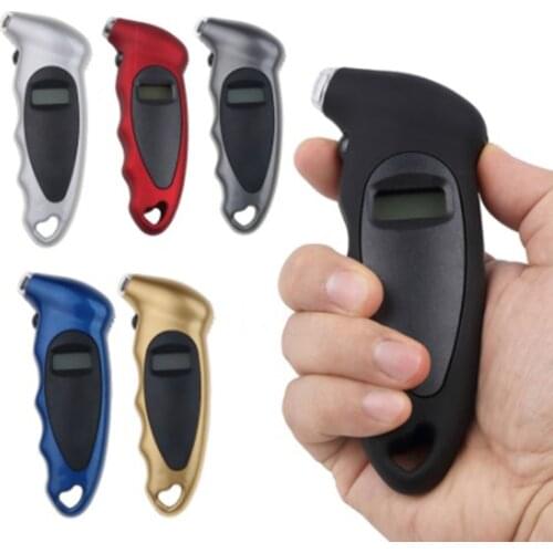 Car Tire pressure gauge 0-150 PSI LCD Backlight Bike Portable Digital Tire Pressure Gauge Meter High-precision Diagnostic Tool