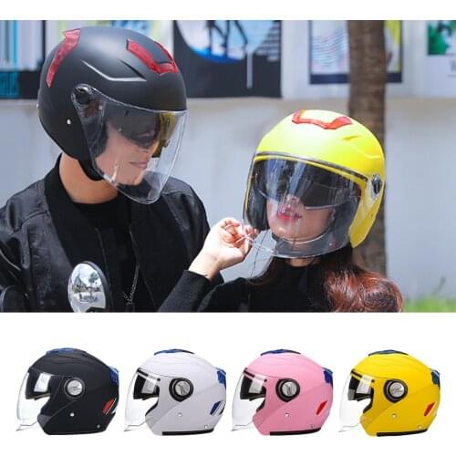 Motorbike Motorcycle Helmet Visor Hat Full Face Cycling Safety Helmet Sun Visor Open Face for Women Men Outdoor Sports Cycling