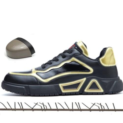 Luxury Brand Designer Shoes Sneakers Mens Boots Outdoor Building Indestructible Steel Toe Cap Work Safety Shoes Chaussure Homme