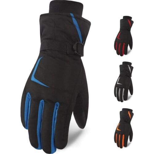 BISON DENIM Men Ski Gloves Ultralight Touch Screen Waterproof Winter Warm Gloves Snowboard Gloves Motorcycle Riding Snow Gloves