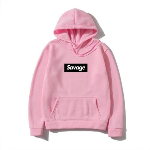 Mens Hoodies Savage Hoodies Parody No Heart X Savage Mode Slaughter Gang Long Sleeved Hoodie japanese streetwear Hip Hop hoody