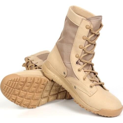 Outdoor Mens Military Hiking Shoes Tactical Trekking Camping Breathable Comfortable Ultralight Non-slip Wear-resistant Shoes