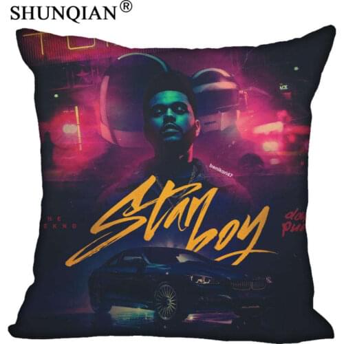 Starboy Pillowcase Square Zippered Home Decorative Pillow Cover Wedding Custom Gift For Two Sides Printed