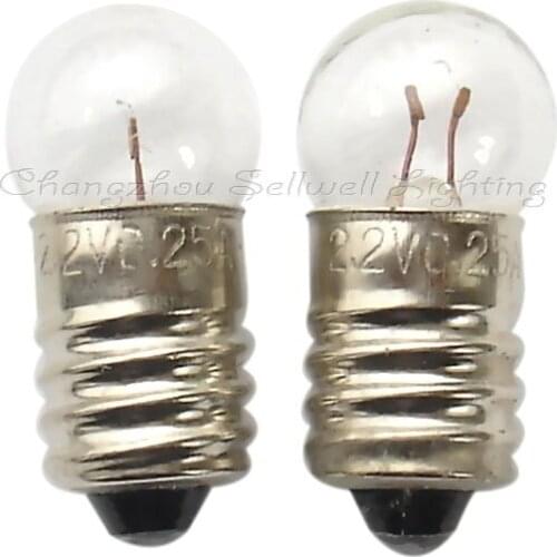 New!miniature Bulb Light 2.2v 0.25a E10 G11 A281