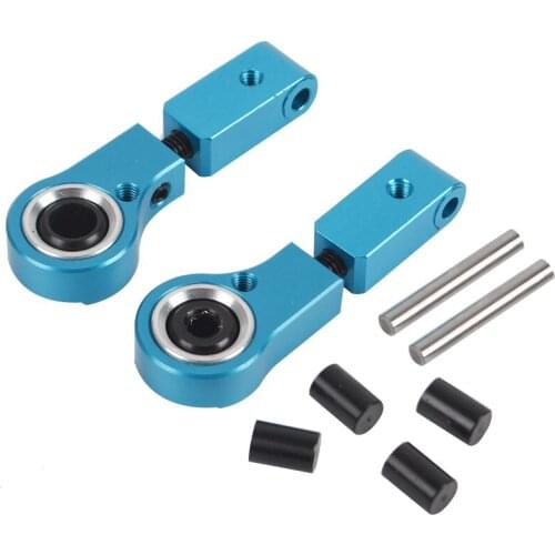 2PCS Aluminum Alloy Front Adjustable Upper Arm for Tamiya TT02 Upgrade B Parts 51528