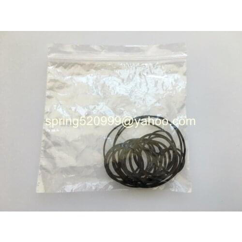 FREE post 3bag 20pcs/bag DVD CD VCD Transmission belt all size folded lenth 2.5-5.5cm thickness 1.2mm rubber belt drive strap