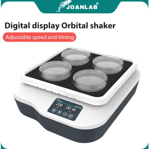 JOANLAB LCD Display Shaker Lab Multi-purpose Horizontal Swing Speed Oscillator Lab Adjustable Speed Laboratory Orbital Shaker