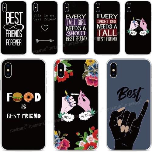 Silicone Bff Best Buds Friends Cover For Oukitel C23 C22 C21 C19 C18 K6000 C17 C16 C15 C13 Pro K9 U20 Plus Y4800 Phone Case
