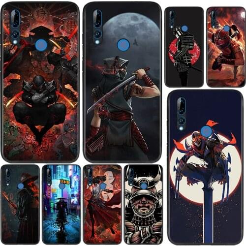 Silicone Cover Japan Samurai Ninja For Huawei Honor 9 9X 9N 8S 8C 8X 8A V9 8 7S 7A 7C Pro lite Prime Play 3E Phone Case