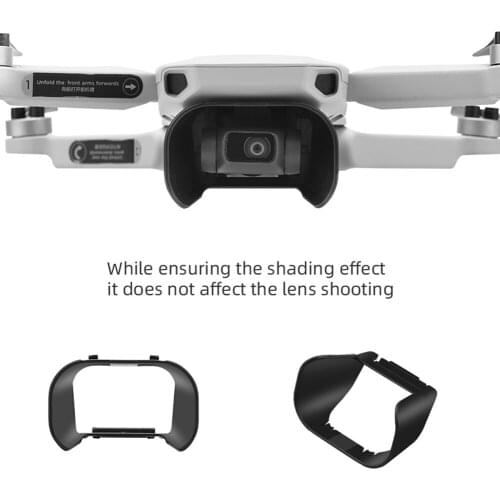 Lens Sunshade Hood Eco-friendly Drone Safety Elements Playing for DJI Mavic Mini/Mini 2 Camera Visor Protective Cover