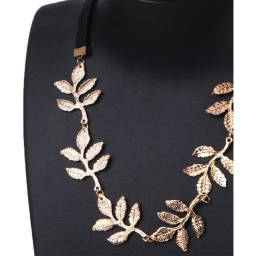 Greek Goddess Peace Angel Golden Olive Leaves Elastic Hair Band Headband Vintage