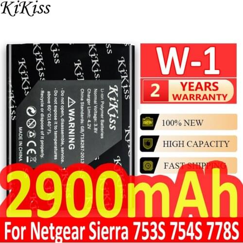 W-1 2900mAh Mobile Phone Replacemeny Battery For Netgear Sierra 753S 754S 778S Battery