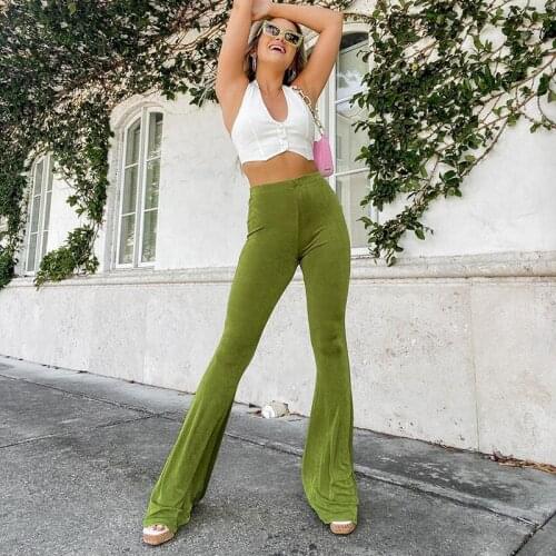 Женские брюки с высокой талией Wensilian China At AliExpress